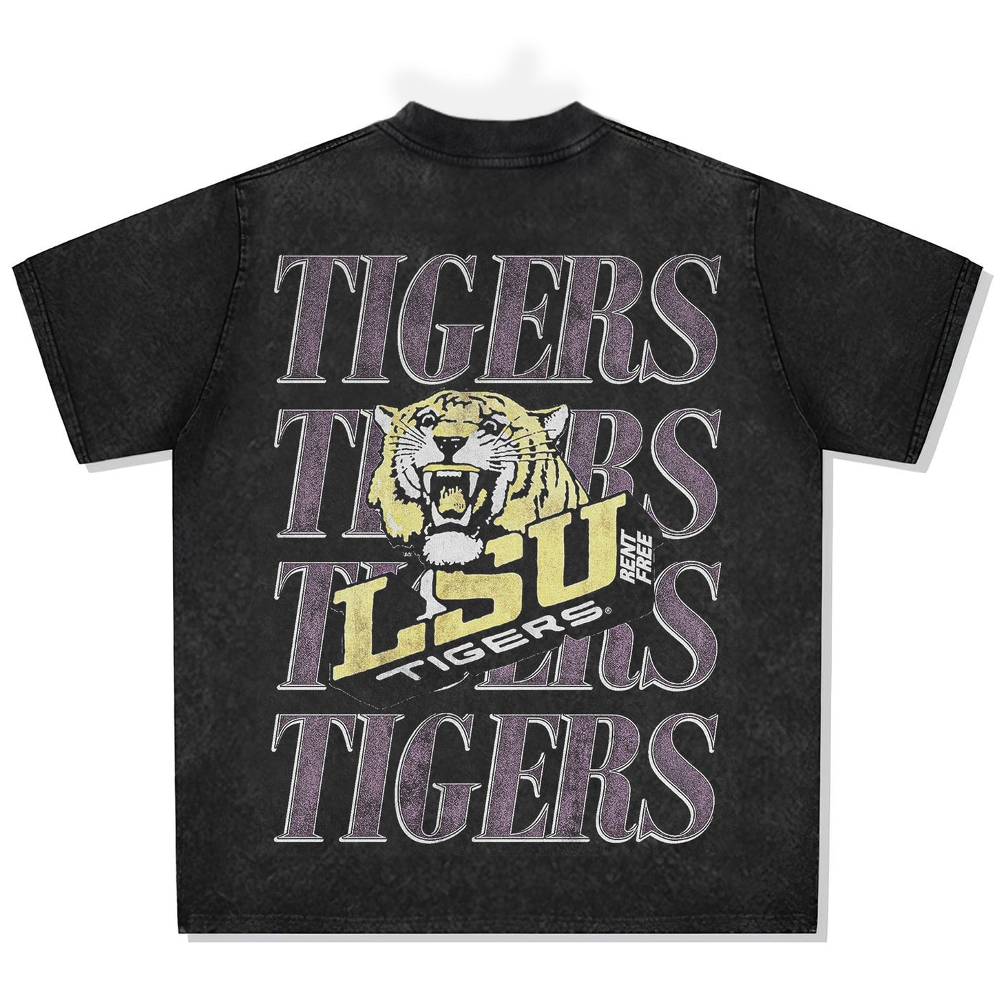 Shaq LSU Font Graphic Tee