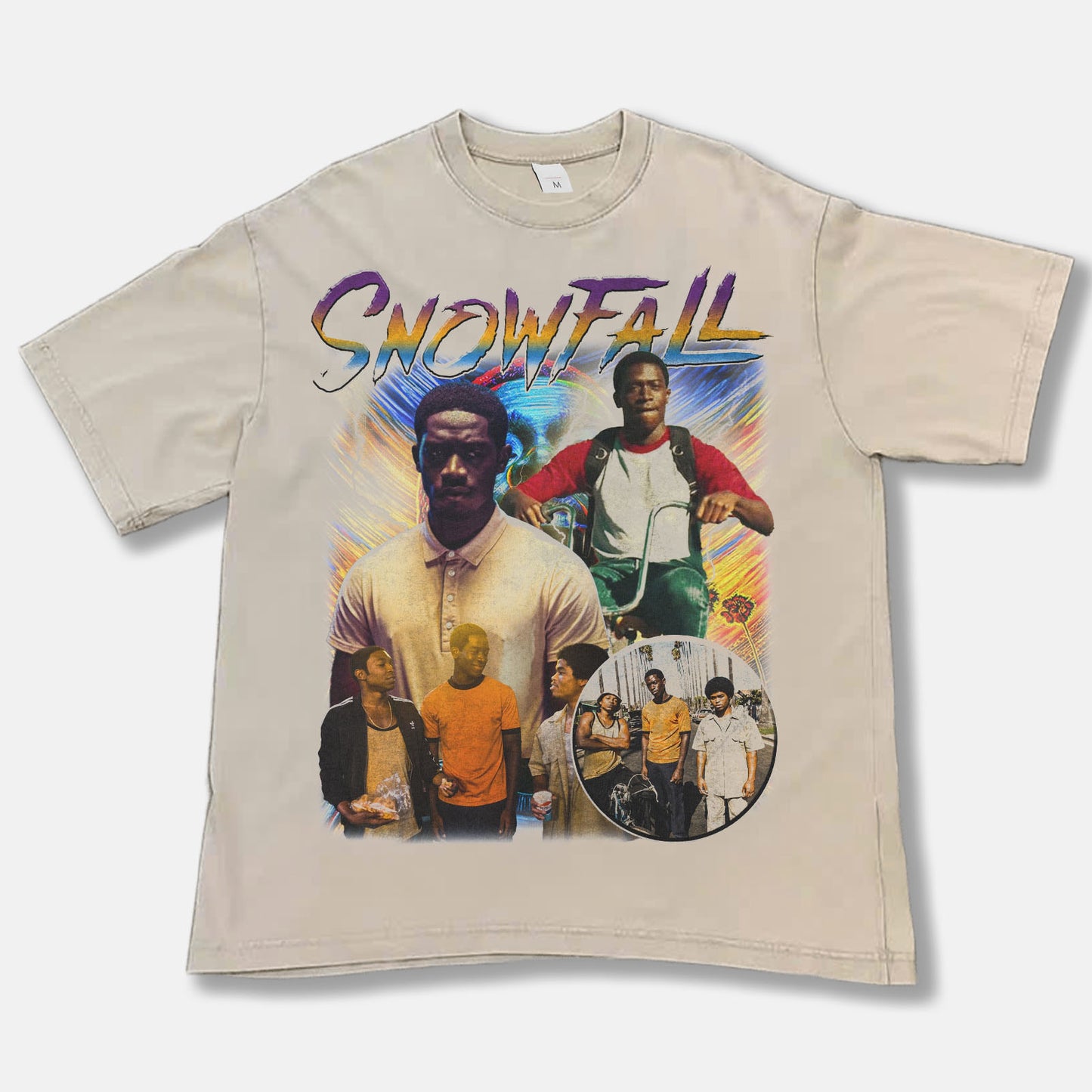 Snowfall Font Graphic Tee