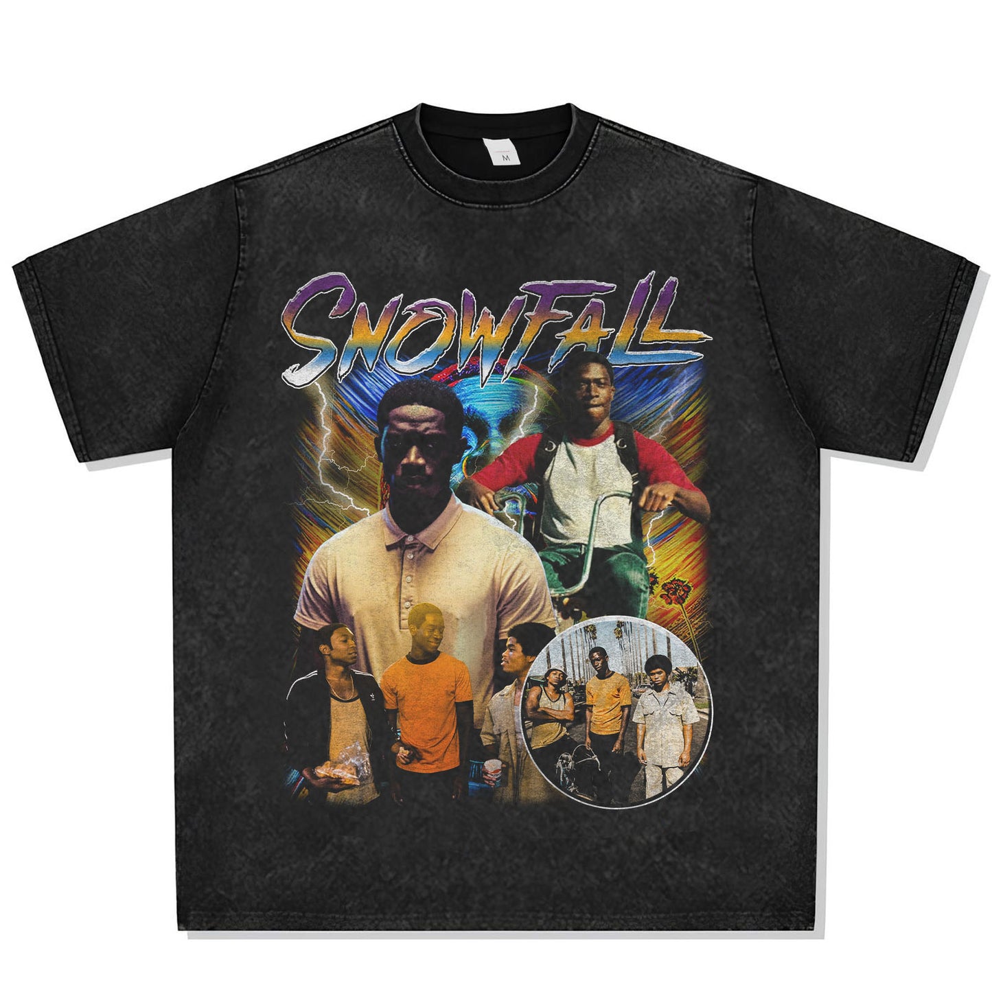 Snowfall Font Graphic Tee