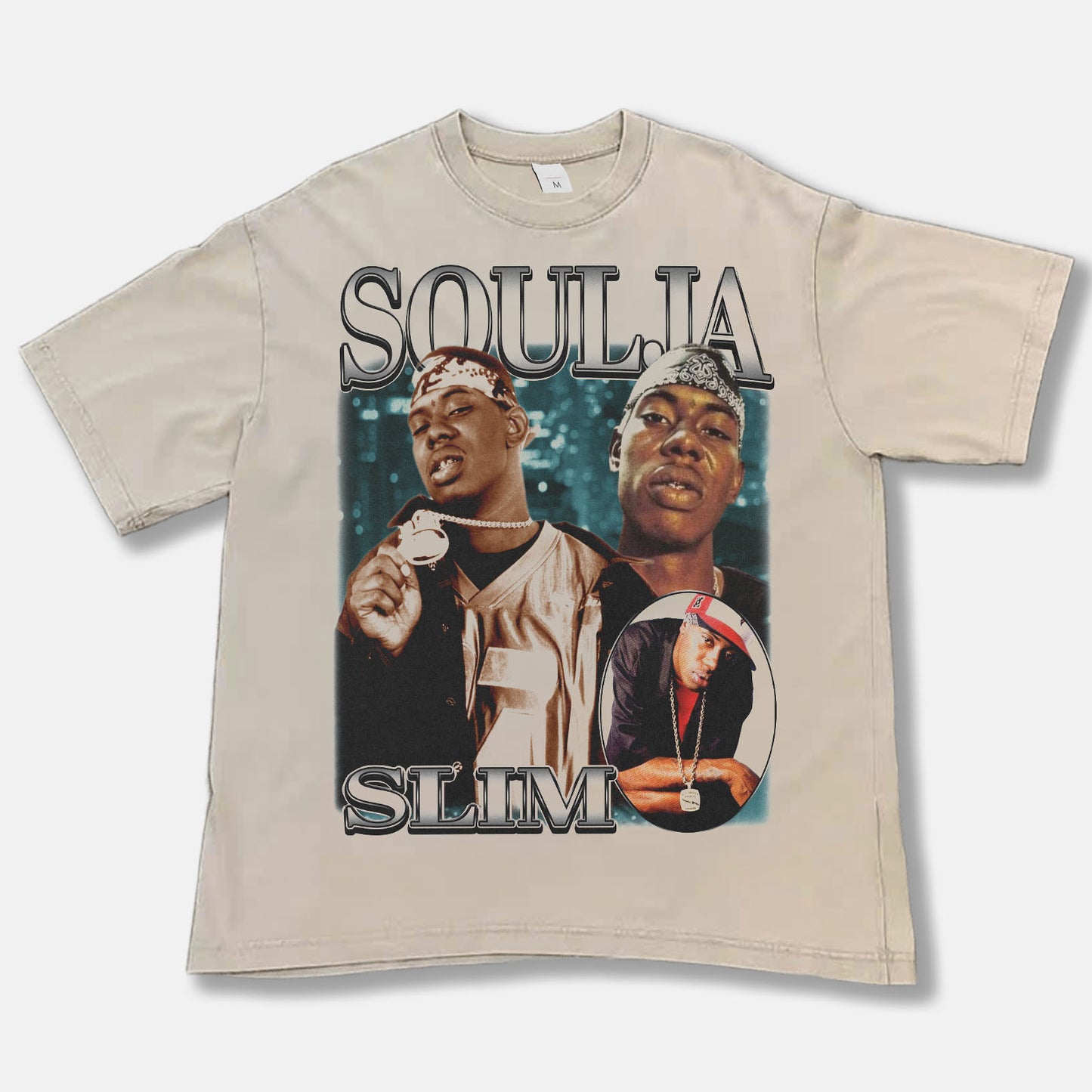 Soulja Slim Font Graphic Tee