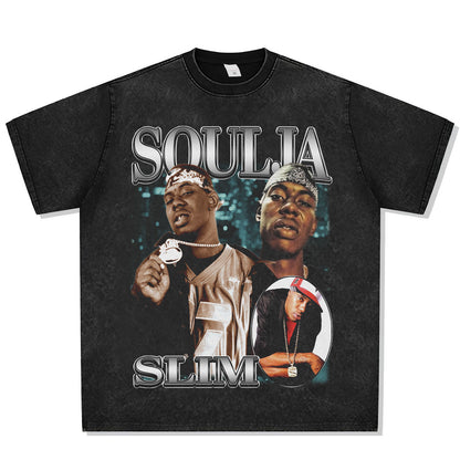 Soulja Slim Font Graphic Tee