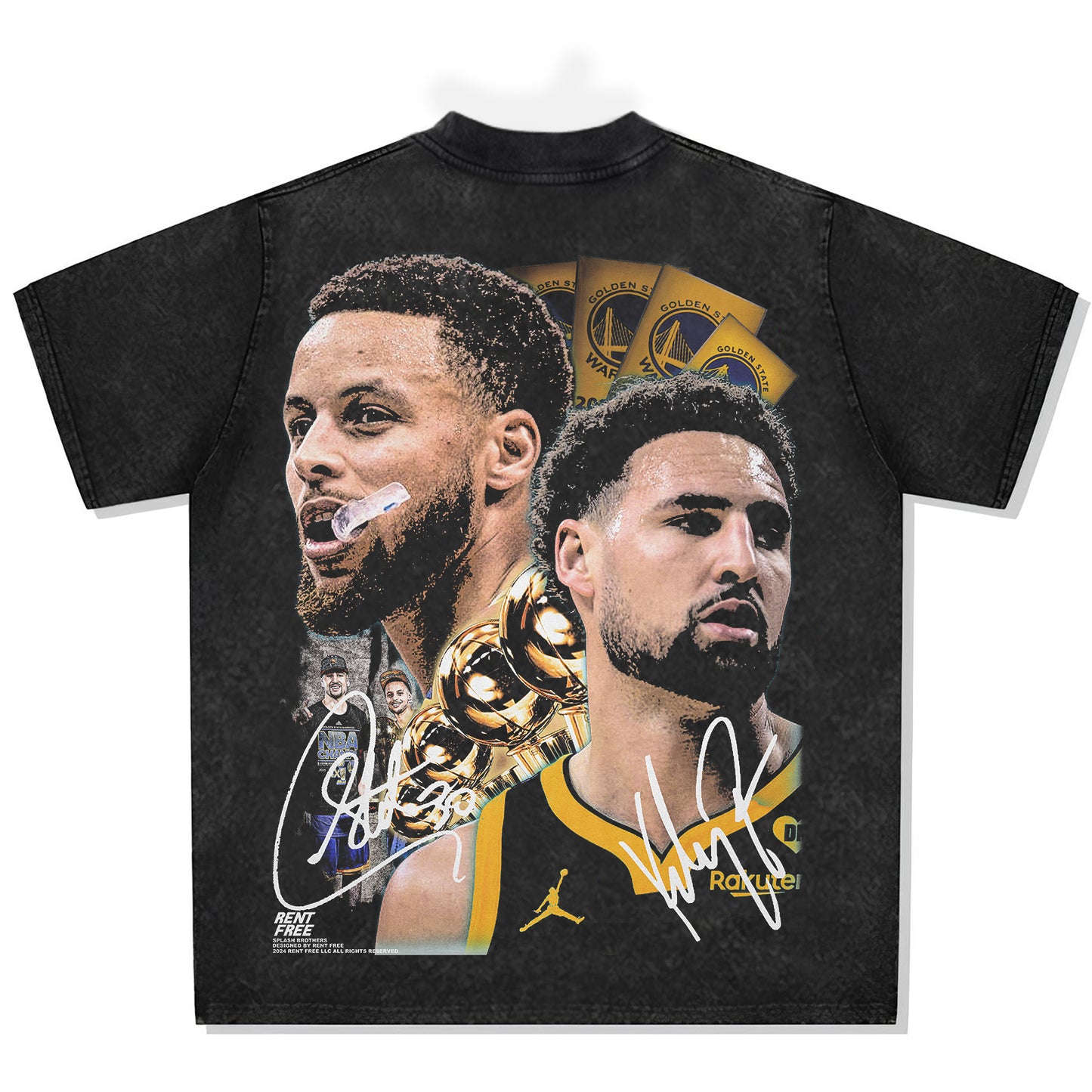 Splash Brothers Font Graphic Tee