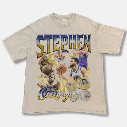 Steph Curry Font Graphic Tee