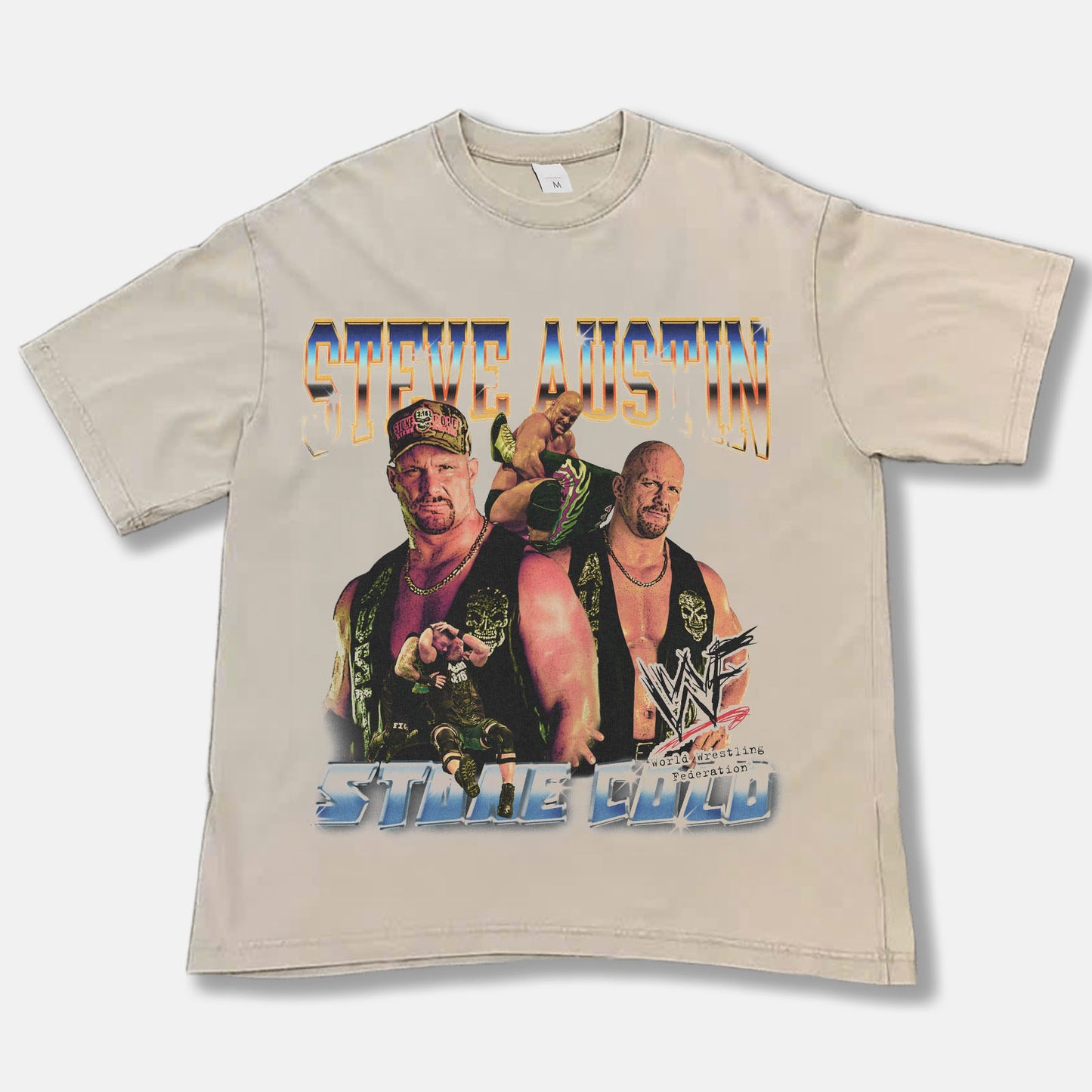 Stone Cold Steve Austin Font Graphic Tee