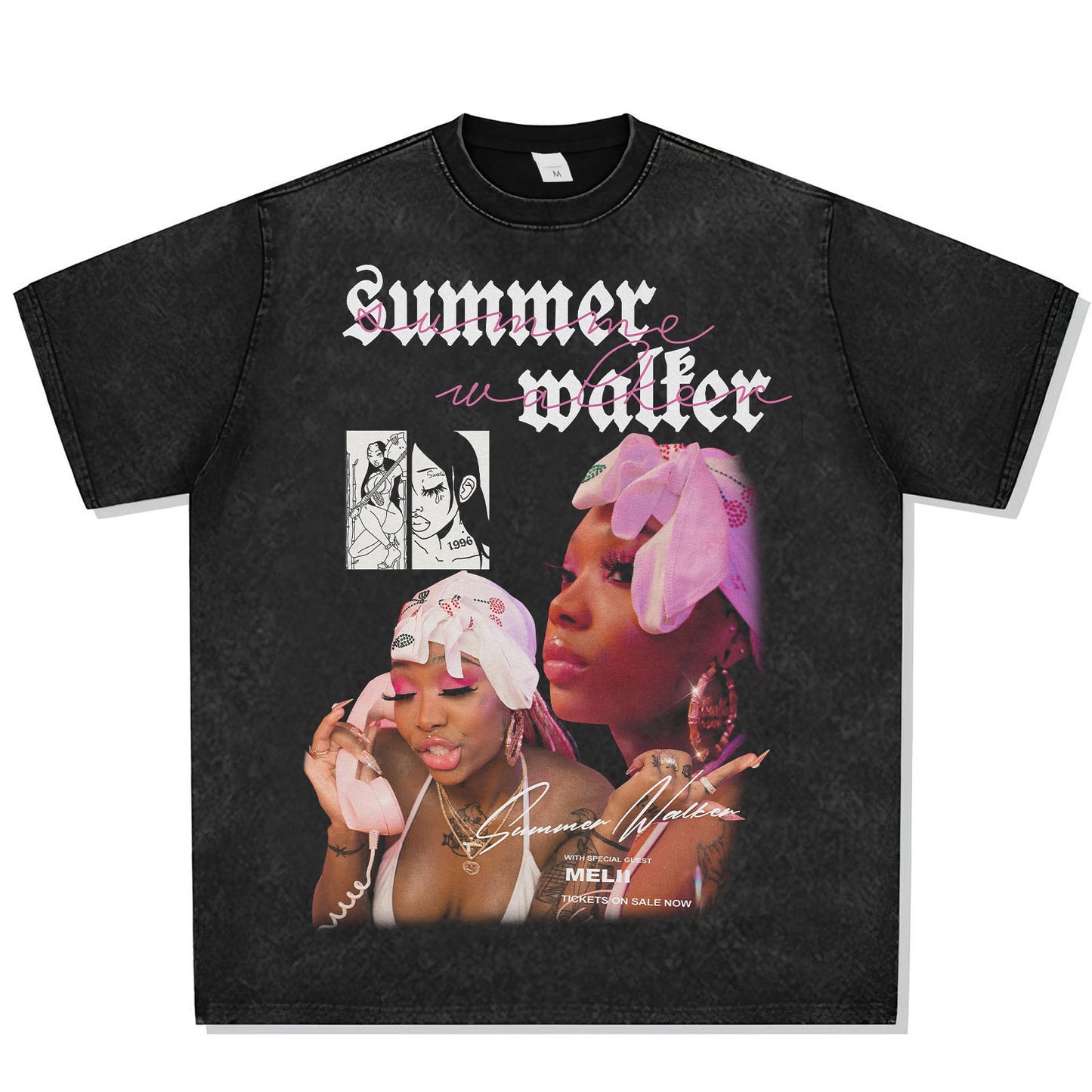 Summer Walker Over It Font Graphic Tee