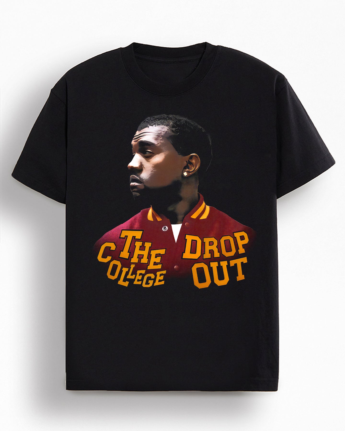 THE COLLEGE DROPOUT KANYE WEST GRAPHIC T-SHIRT