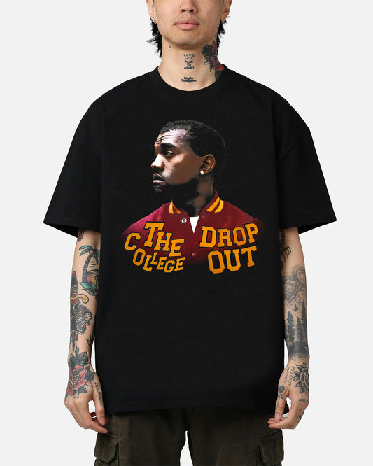 THE COLLEGE DROPOUT KANYE WEST GRAPHIC T-SHIRT