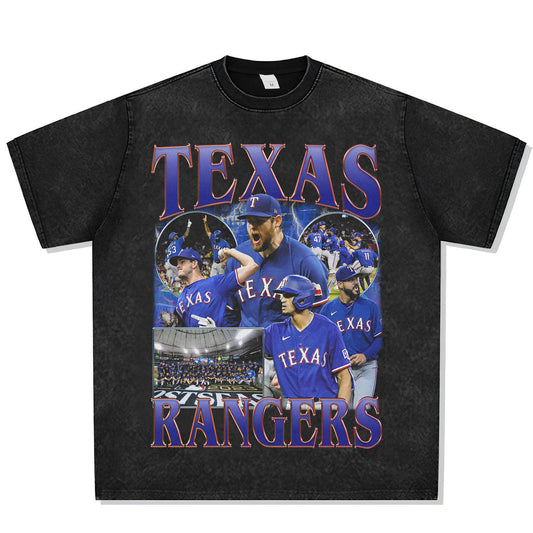 Texas Rangers Font Graphic Tee