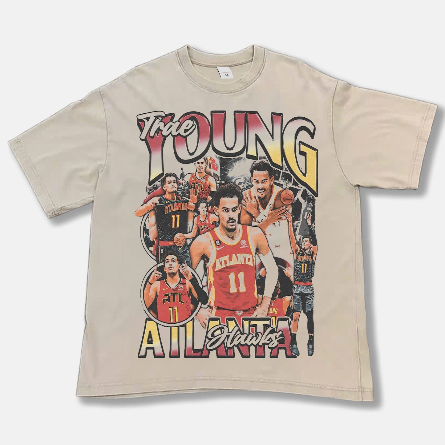 Trae Young 11 Font Graphic Tee