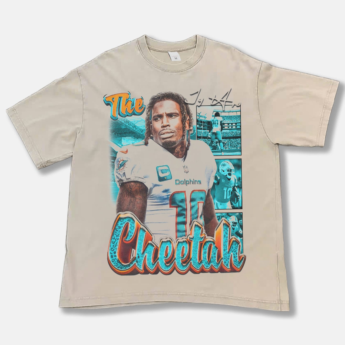 Tyreek Hill "The Cheetah" Font Graphic Tee