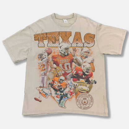 UT Longhorns Font Graphic Tee