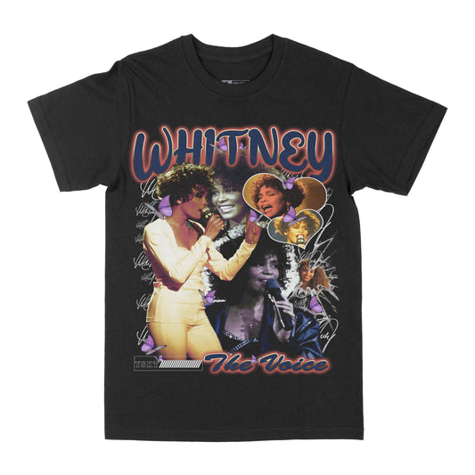 Whitney Houston "The Voice" Graphic Tee
