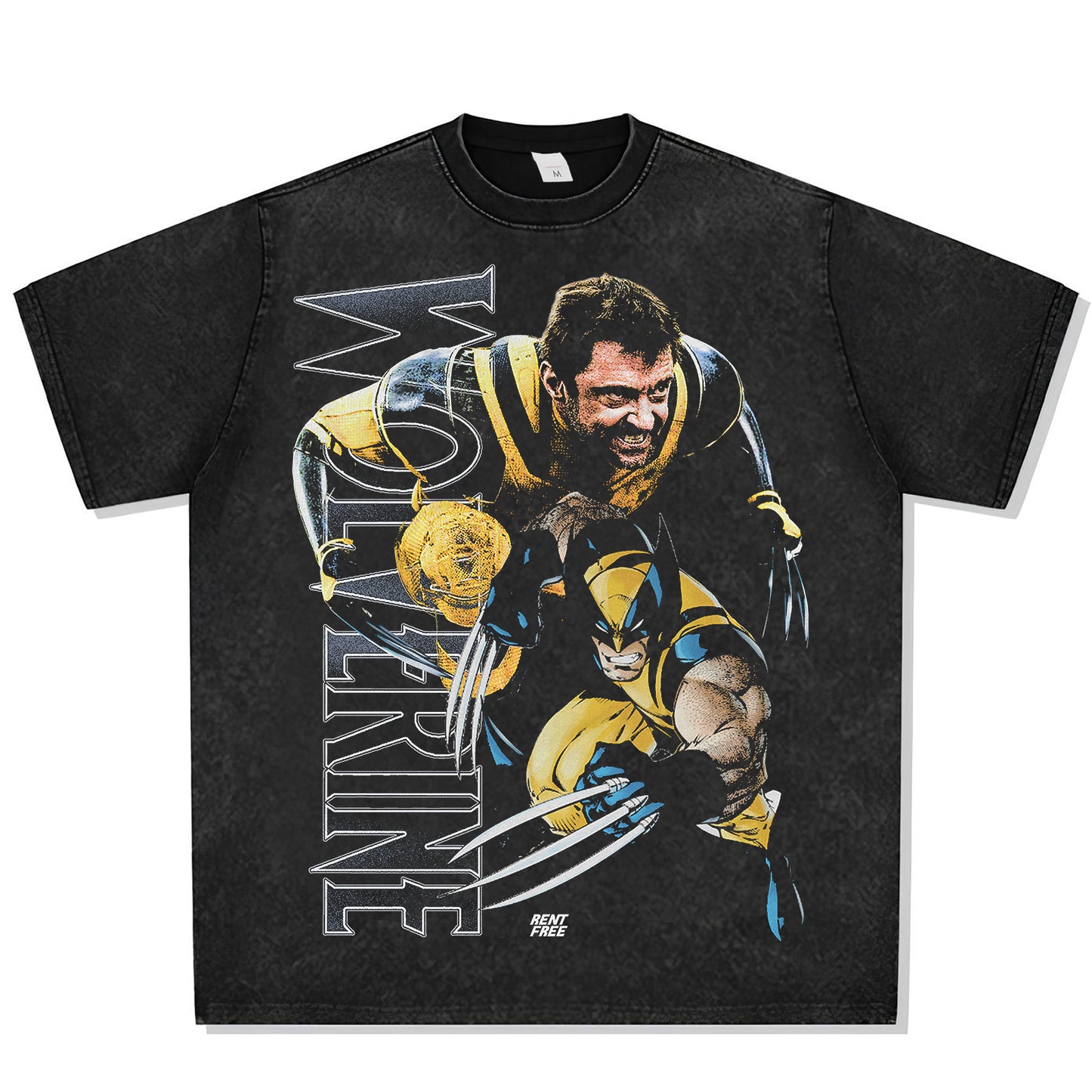 Wolverine (Hugh Jackman) Font Graphic Tee