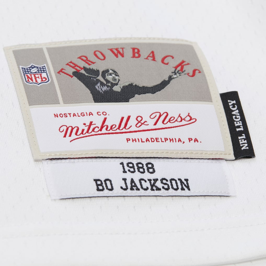 Bo Jackson Los Angeles Raiders 1988 White Legacy Player Jersey