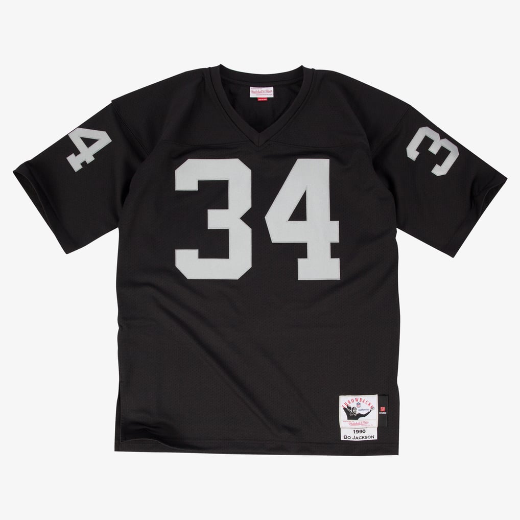Bo Jackson Los Angeles Raiders 1990 Black Jersey