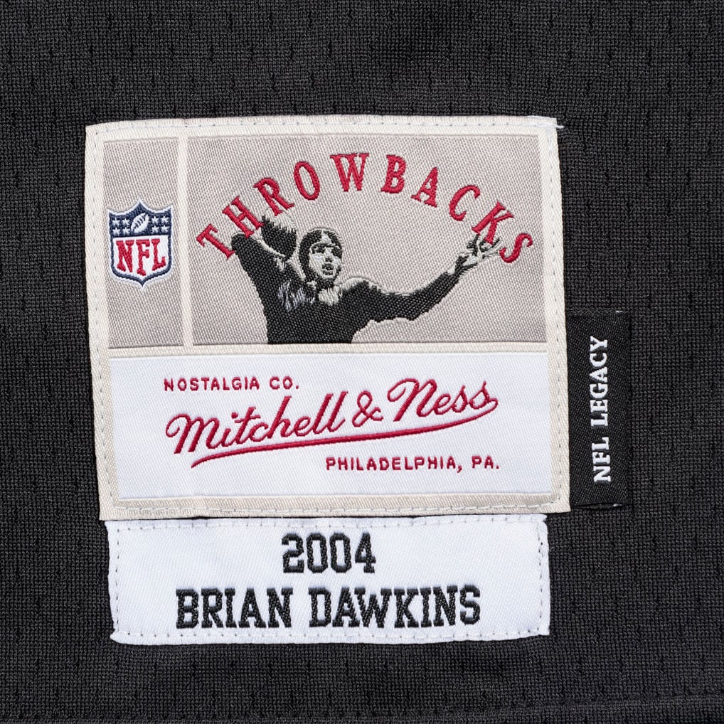 Brian Dawkins Philadelphia Eagles Black 2004 Legacy Player Jersey