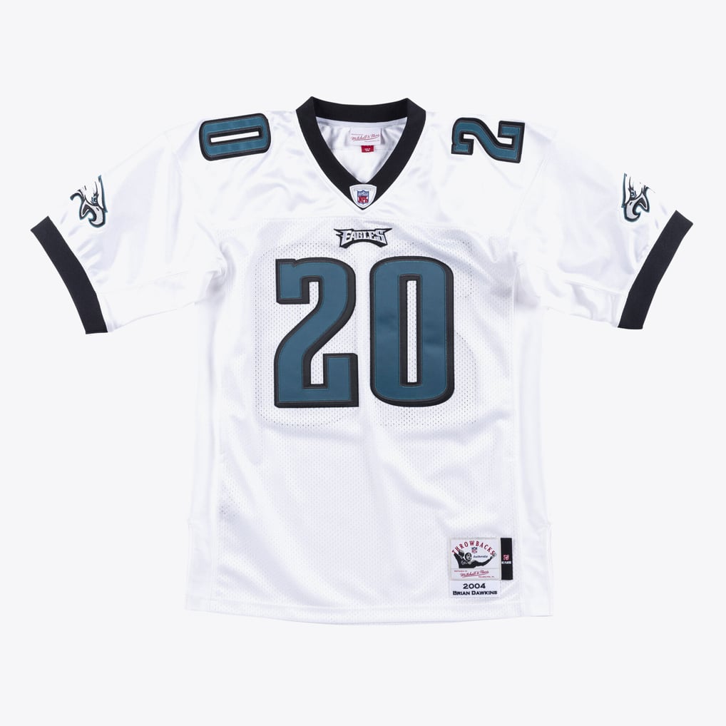 Brian Dawkins Philadelphia Eagles White 2004 Jersey