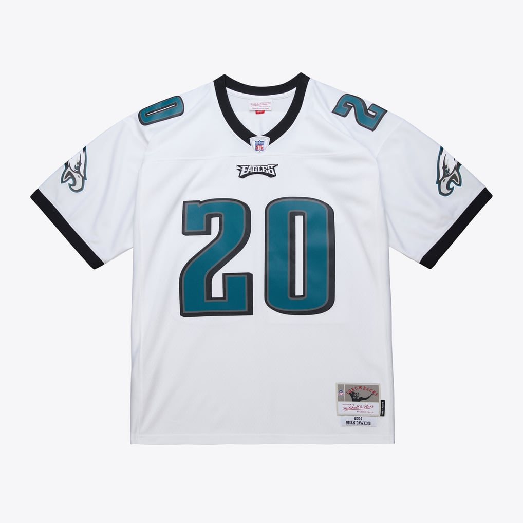 Brian Dawkins Philadelphia Eagles White 2004 Legacy Jersey