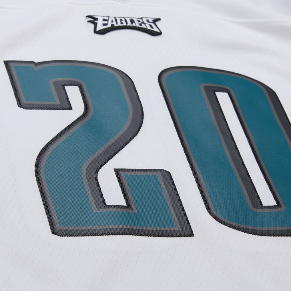 Brian Dawkins Philadelphia Eagles White 2004 Legacy Jersey