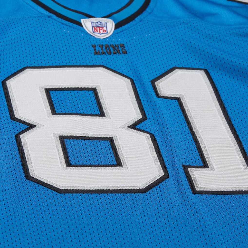 Calvin Johnson Detroit Lions 2007 Blue Jersey