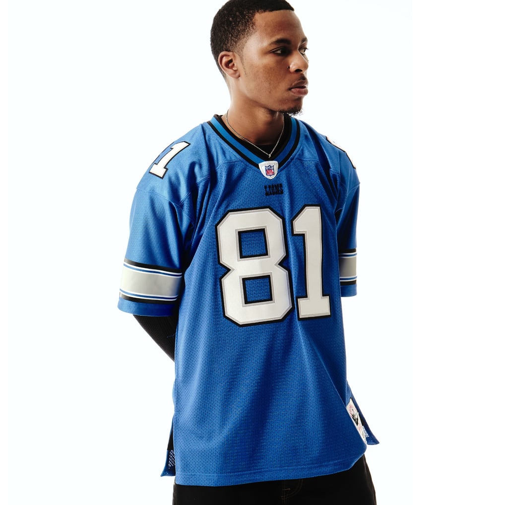 Calvin Johnson Detroit Lions 2007 Blue Jersey