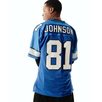 Calvin Johnson Detroit Lions 2007 Blue Jersey