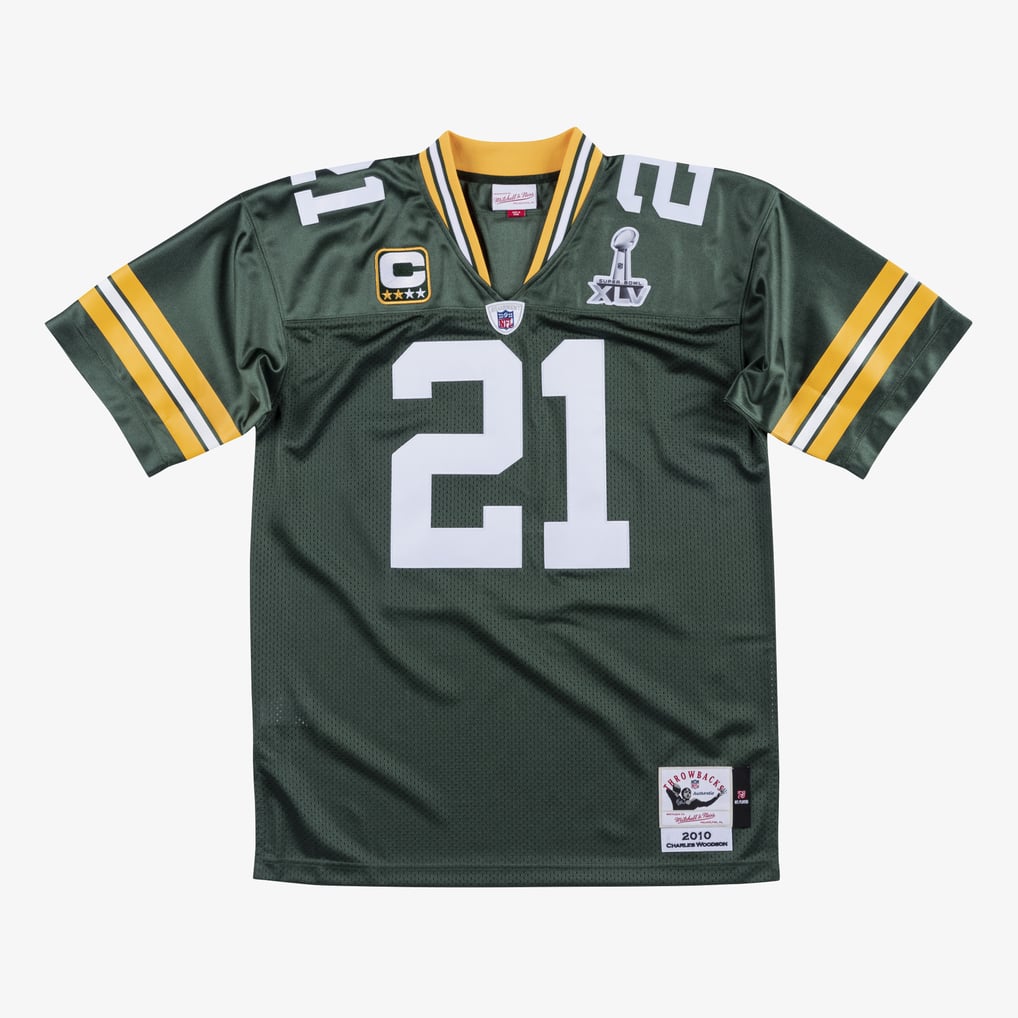 Charles Woodson Green Bay Packers Green 2010 Jersey