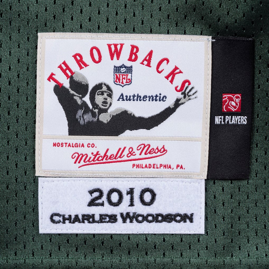 Charles Woodson Green Bay Packers Green 2010 Jersey