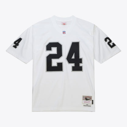 Charles Woodson Oakland Raiders 1998 White Legacy Player Jersey