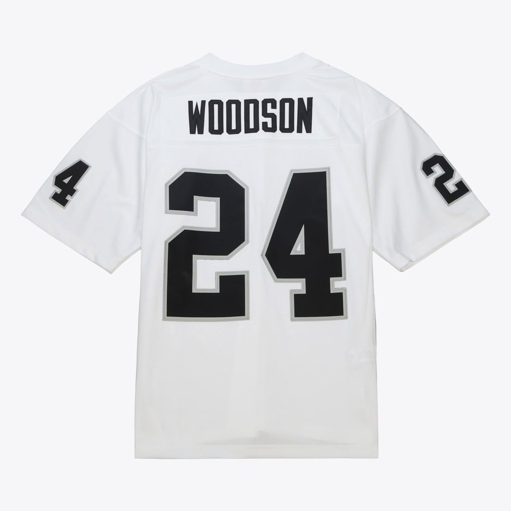 Charles Woodson Oakland Raiders 1998 White Legacy Player Jersey