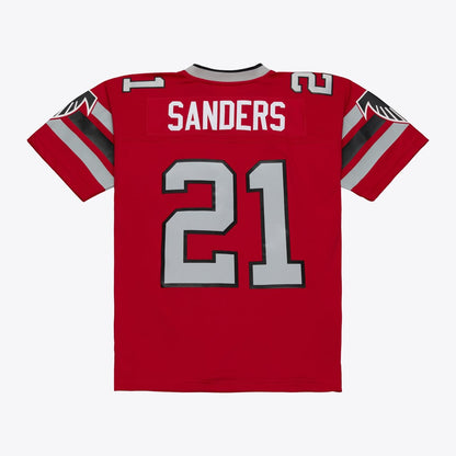 Deion Sanders Atlanta Falcons 1989 Red Legacy Player Jersey