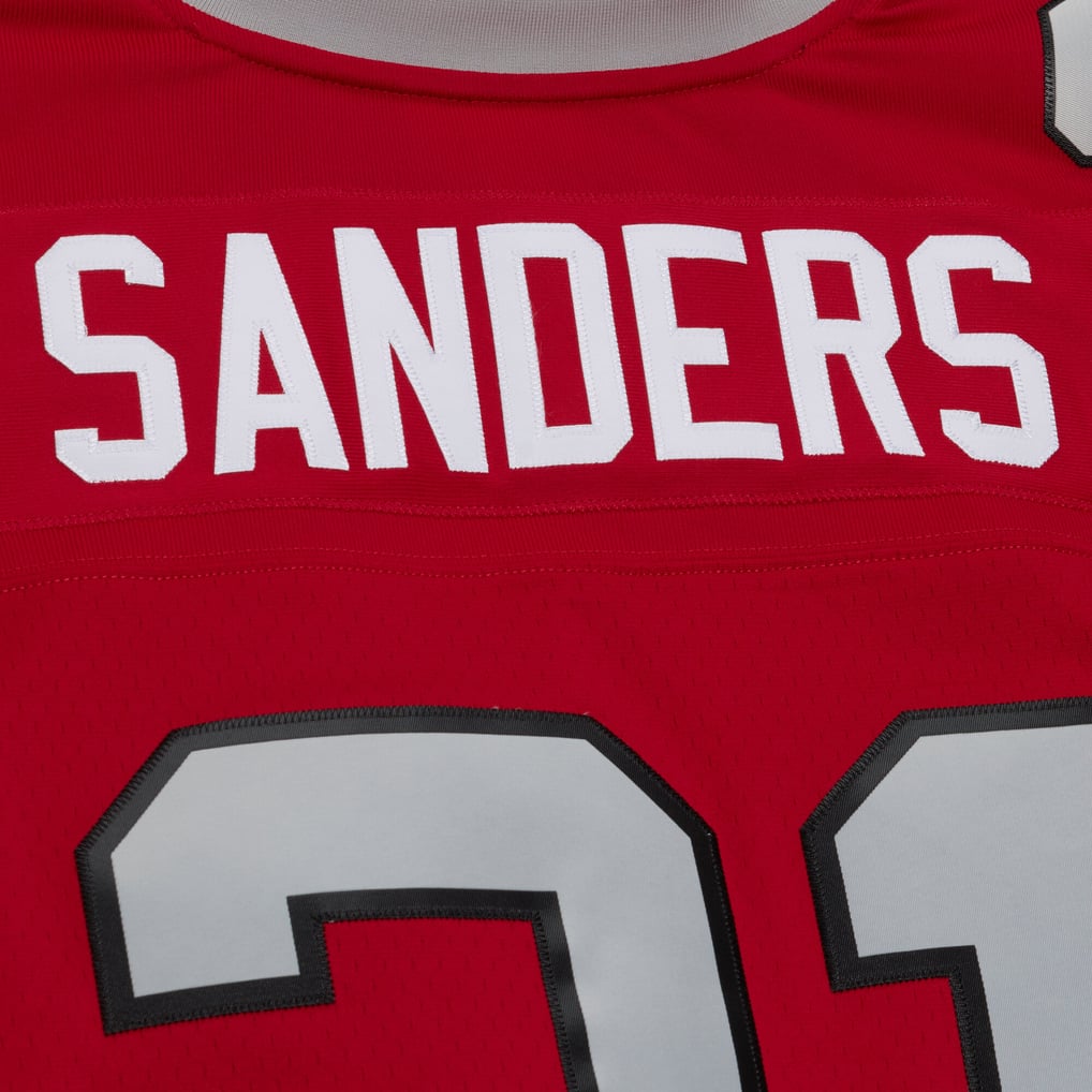 Deion Sanders Atlanta Falcons 1989 Red Legacy Player Jersey