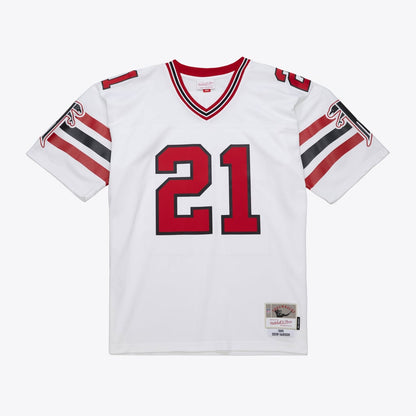 Deion Sanders Atlanta Falcons 1989 White Replica Jersey