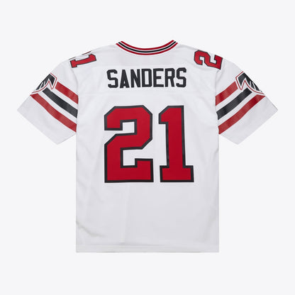 Deion Sanders Atlanta Falcons 1989 White Replica Jersey