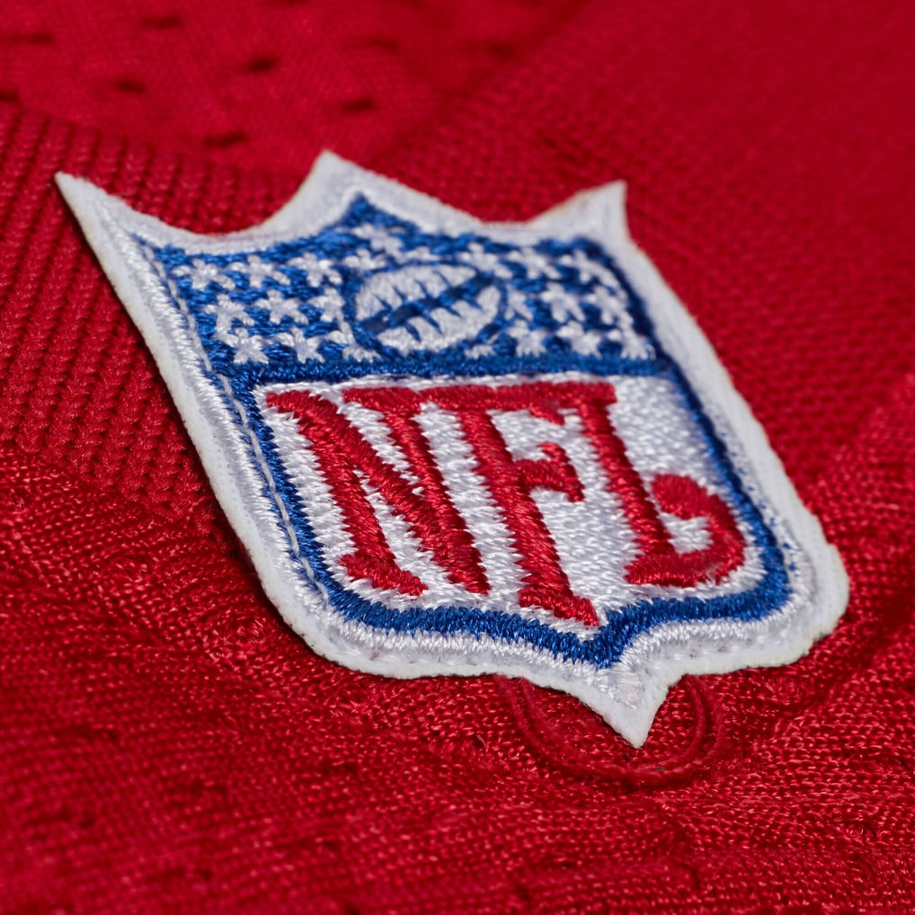 Deion Sanders San Francisco 49ers 1994 Scarlet Jersey