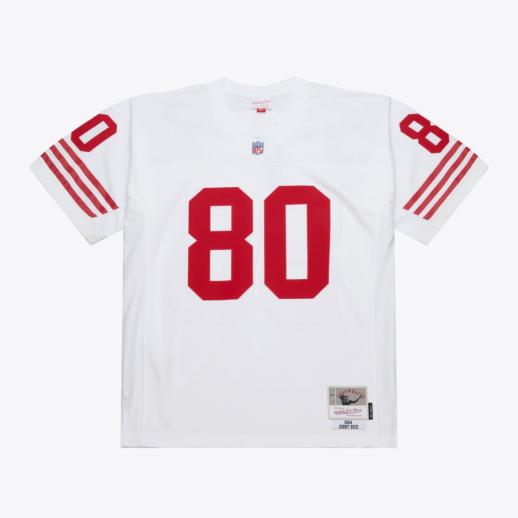 Jerry Rice San Francisco 49ers 1994 White Legacy Jersey