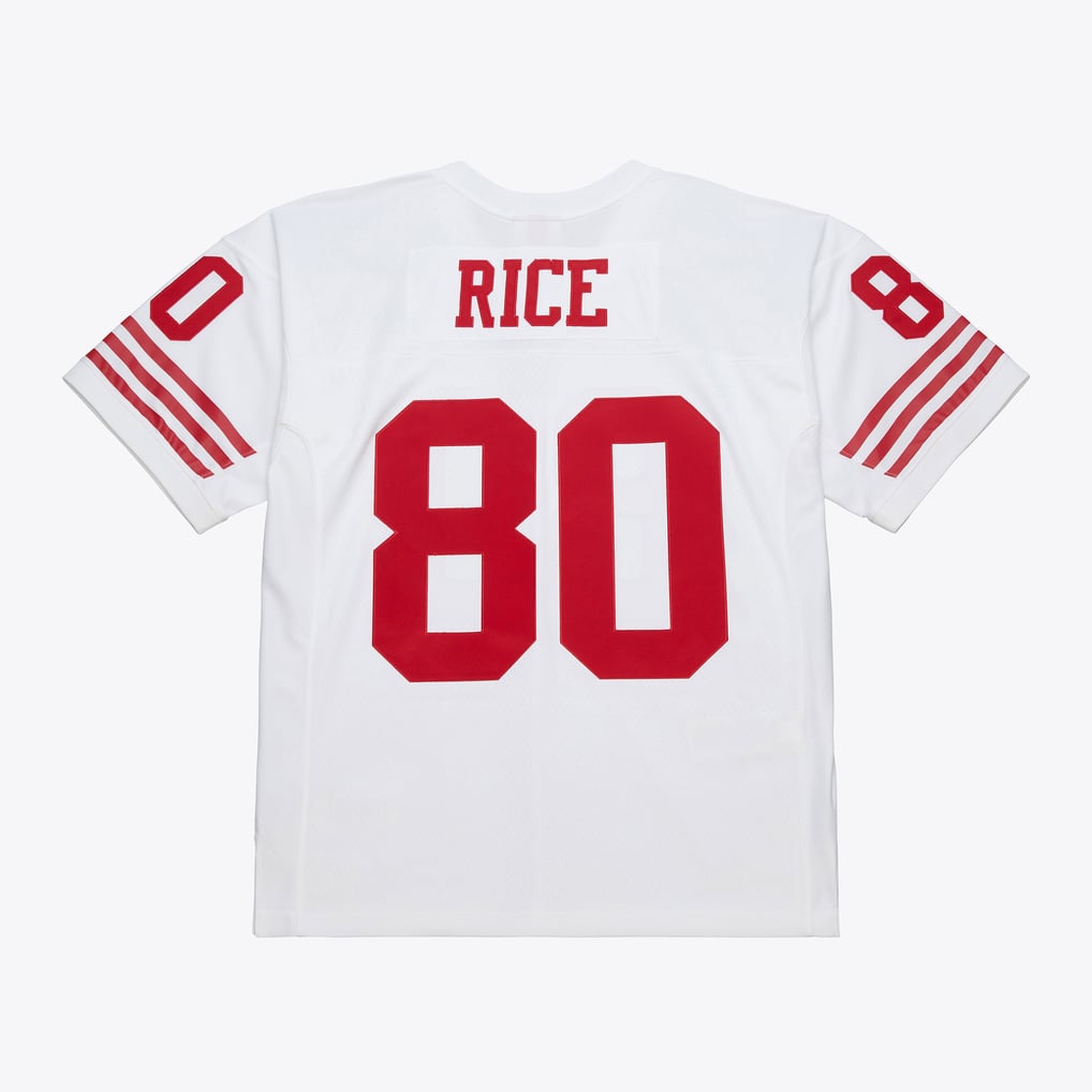 Jerry Rice San Francisco 49ers 1994 White Legacy Jersey