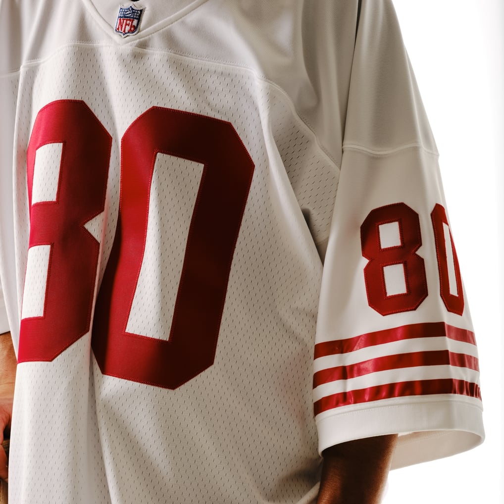 Jerry Rice San Francisco 49ers 1994 White Legacy Jersey