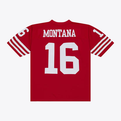 Joe Montana San Francisco 49ers 1990 Scarlet Legacy Player Jersey