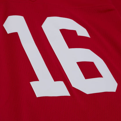 Joe Montana San Francisco 49ers 1990 Scarlet Legacy Player Jersey