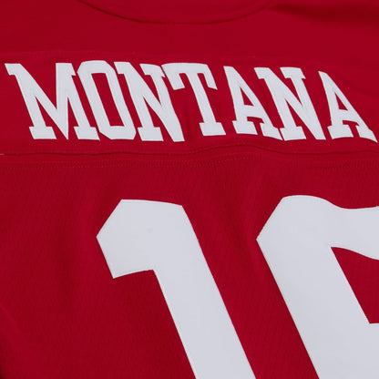 Joe Montana San Francisco 49ers 1990 Scarlet Legacy Player Jersey