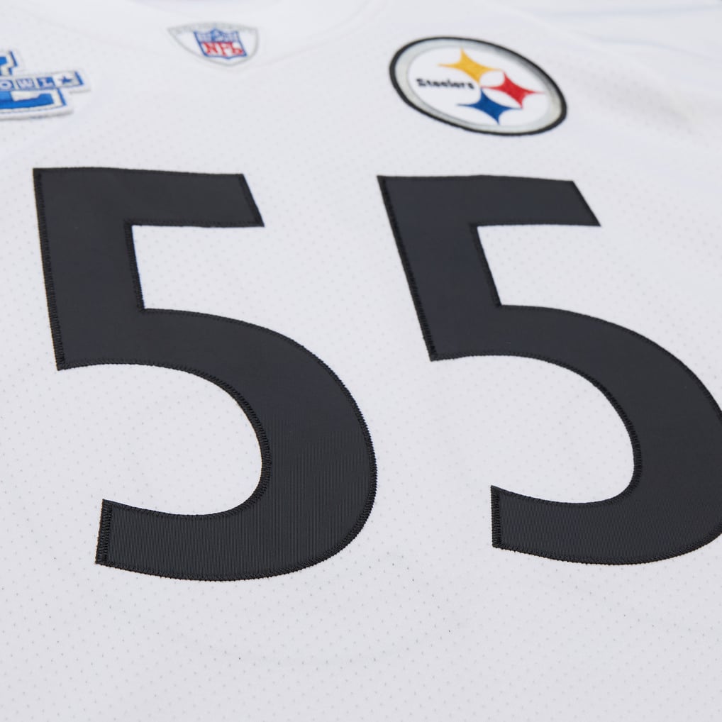 Joey Porter Pittsburgh Steelers 2005 White Jersey