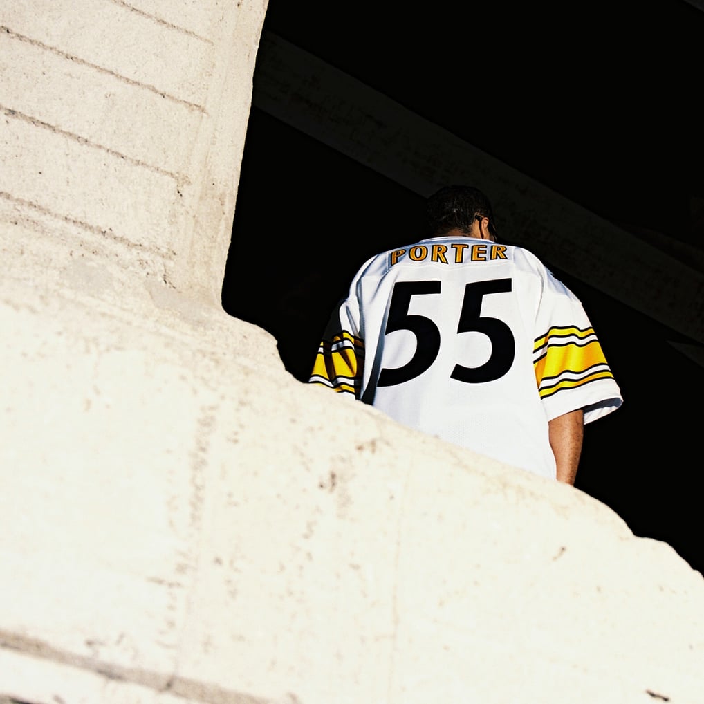 Joey Porter Pittsburgh Steelers 2005 White Jersey
