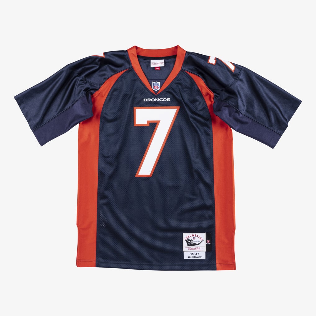 John Elway Denver Broncos 1997 Navy Jersey