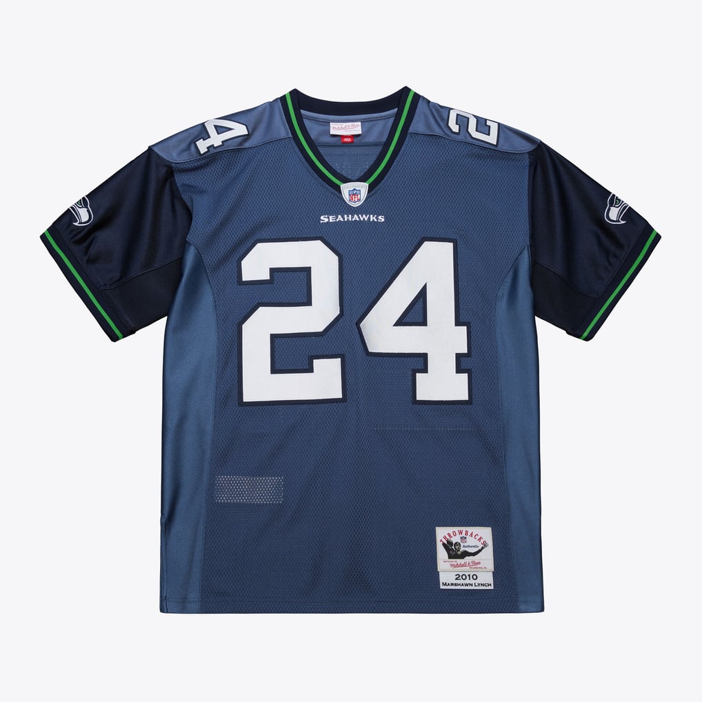 Marshawn Lynch Seattle Seahawks 2010 Blue Jersey