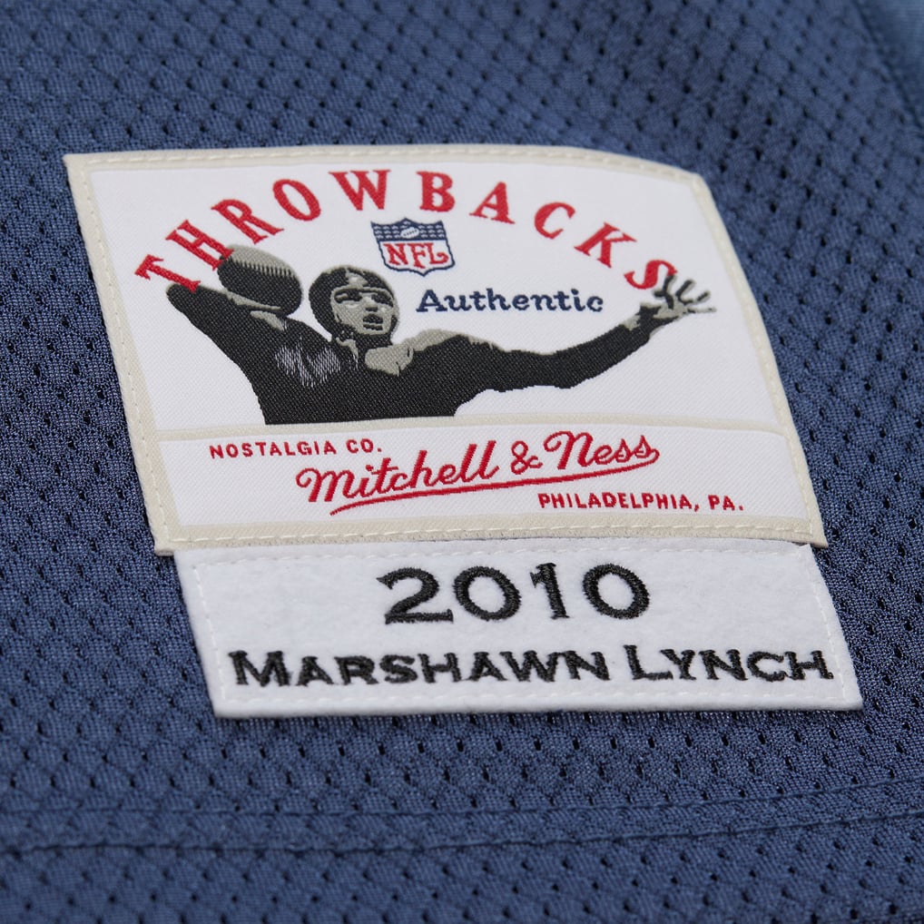 Marshawn Lynch Seattle Seahawks 2010 Blue Jersey