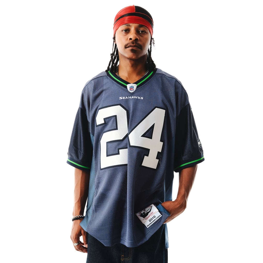 Marshawn Lynch Seattle Seahawks 2010 Blue Jersey