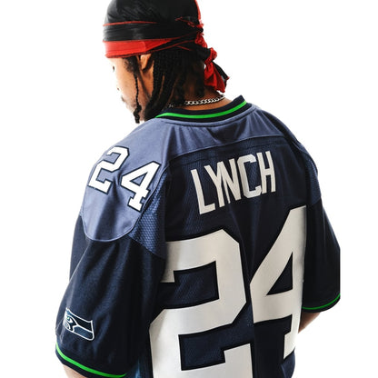Marshawn Lynch Seattle Seahawks 2010 Blue Jersey