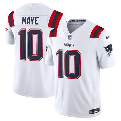 New England Patriots Jersey 2026 Team Away Limited Jersey - White