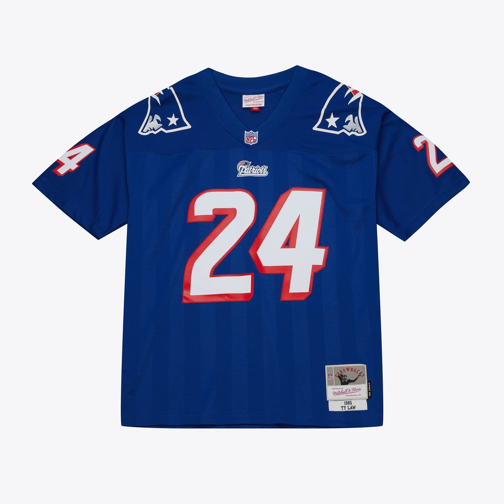 Men's Ty Law Royal New England Patriots 1995 Legacy Jersey